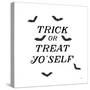 Halloween Typography II-Laura Marshall-Stretched Canvas