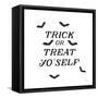 Halloween Typography II-Laura Marshall-Framed Stretched Canvas