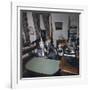 Halloween Visitors at the White House Oval Office-Stocktrek Images-Framed Photographic Print