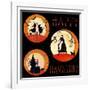 Halloween Witch Dance Haunting Bartley-Cheryl Bartley-Framed Giclee Print