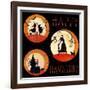 Halloween Witch Dance Haunting Bartley-Cheryl Bartley-Framed Giclee Print