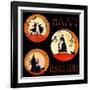 Halloween Witch Dance Haunting Bartley-Cheryl Bartley-Framed Giclee Print