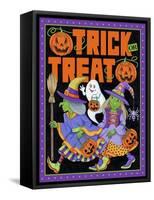 Halloween Witches-Kimura Designs-Framed Stretched Canvas