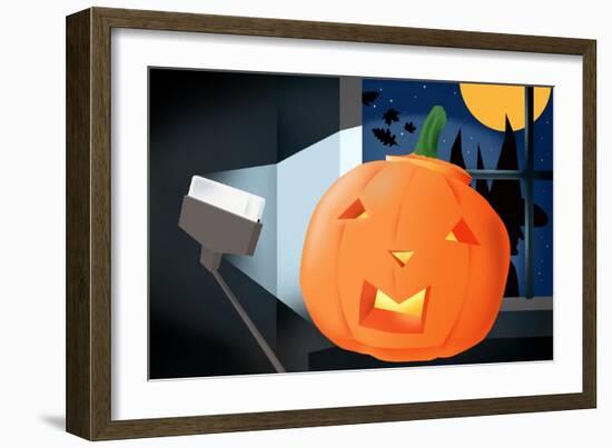 Halloween-Mary Ann Smith-Framed Giclee Print