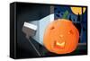 Halloween-Mary Ann Smith-Framed Stretched Canvas