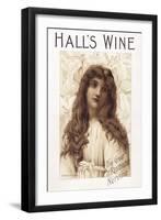 Halls Wine-null-Framed Giclee Print