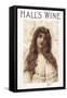 Halls Wine-null-Framed Stretched Canvas