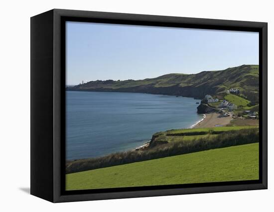 Hallsands Village and Start Point, South Devon, England, United Kingdom, Europe-Rob Cousins-Framed Stretched Canvas