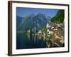 Hallstatt Beside the Lake, in Morning Light, Near Salzburg in the Salzkammergut, Austria-null-Framed Photographic Print