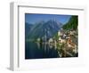 Hallstatt Beside the Lake, in Morning Light, Near Salzburg in the Salzkammergut, Austria-null-Framed Photographic Print