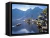 Hallstatt, Hallstatter Lake, Salzkammergut, Austria, Europe-P. Widmann-Framed Stretched Canvas