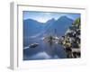 Hallstatt, Hallstatter Lake, Salzkammergut, Austria, Europe-P. Widmann-Framed Photographic Print