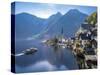 Hallstatt, Hallstatter Lake, Salzkammergut, Austria, Europe-P. Widmann-Stretched Canvas