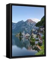 Hallstatt, Hallstattersee, Oberosterreich, Upper Austria, Austria-Doug Pearson-Framed Stretched Canvas