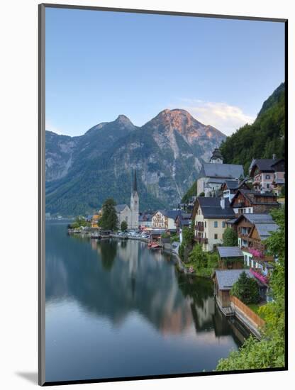 Hallstatt, Hallstattersee, Oberosterreich, Upper Austria, Austria-Doug Pearson-Mounted Photographic Print