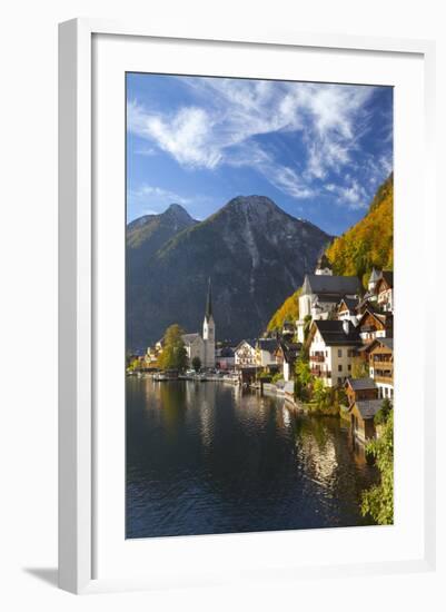 Hallstatt, UNESCO World Heritage Site, Salzkammergut, Austria, Europe-Miles Ertman-Framed Photographic Print