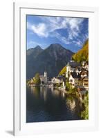 Hallstatt, UNESCO World Heritage Site, Salzkammergut, Austria, Europe-Miles Ertman-Framed Photographic Print