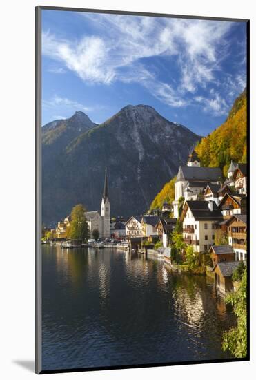 Hallstatt, UNESCO World Heritage Site, Salzkammergut, Austria, Europe-Miles Ertman-Mounted Photographic Print