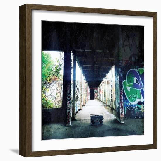 Hallway Boom-OnRei-Framed Art Print