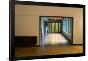 Hallway in Office Building-Nathan Wright-Framed Photographic Print