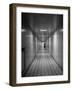 Hallway in the Mayo Clinic-Alfred Eisenstaedt-Framed Photographic Print