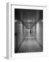 Hallway in the Mayo Clinic-Alfred Eisenstaedt-Framed Photographic Print