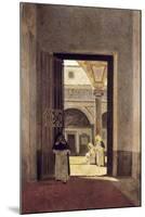 Hallway of a Dominican Convent-Giuseppe Abbati-Mounted Art Print