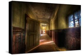 Hallway with Sunlight-Nathan Wright-Stretched Canvas