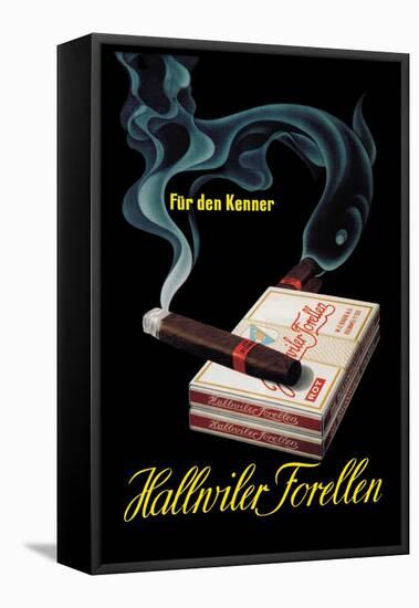 Hallwiler Forellen Cigars-Fritz Meyer Brunner-Framed Stretched Canvas