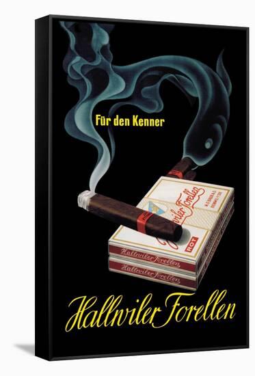 Hallwiler Forellen Cigars-Fritz Meyer Brunner-Framed Stretched Canvas