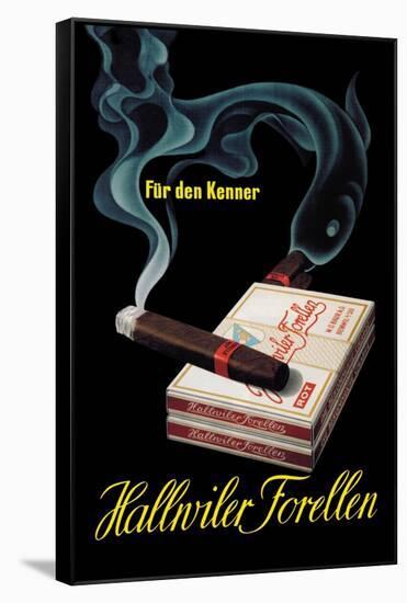 Hallwiler Forellen Cigars-Fritz Meyer Brunner-Framed Stretched Canvas