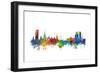 Halmstad Sweden Skyline-Michael Tompsett-Framed Art Print