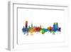 Halmstad Sweden Skyline-Michael Tompsett-Framed Art Print