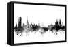 Halmstad Sweden Skyline-Michael Tompsett-Framed Stretched Canvas