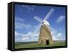 Halnaker Windmill on Top of Halnaker Hill in South Downs, Halnaker, West Sussex, England, UK-Pearl Bucknall-Framed Stretched Canvas