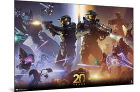 Halo - 20 Years-Trends International-Mounted Poster