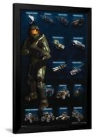 Halo 3 - Chart - Humanity-Trends International-Framed Poster