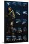 Halo 3 - Chart - Humanity-Trends International-Mounted Poster