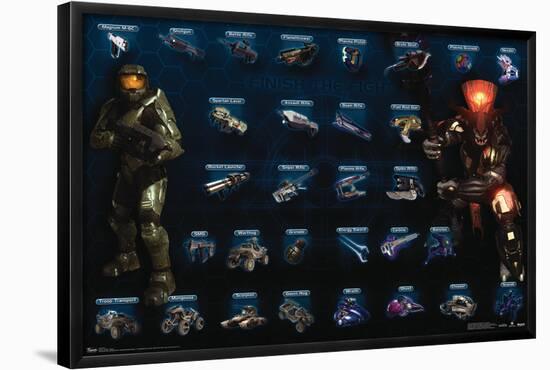 Halo 3 - Chart - Whole-Trends International-Framed Poster