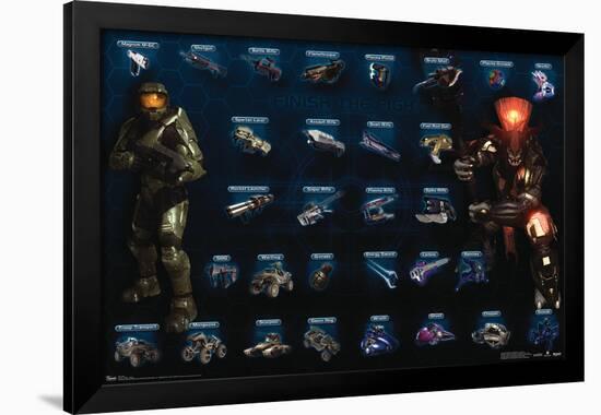 Halo 3 - Chart - Whole-Trends International-Framed Poster