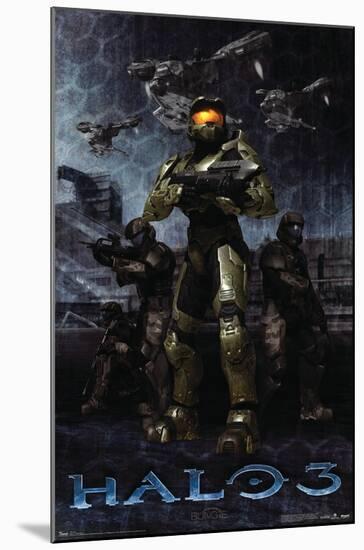Halo 3 - Master Chief-Trends International-Mounted Poster
