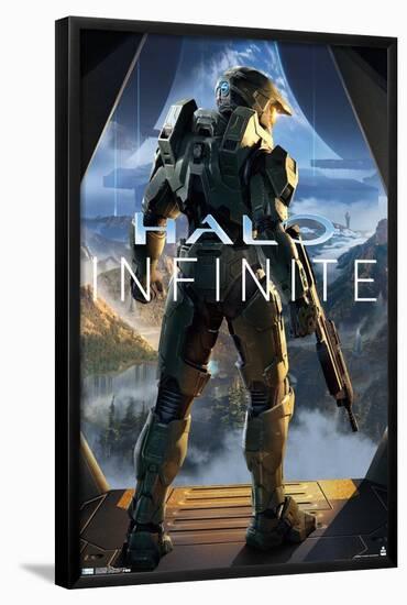 Halo Infinite - Key Art-null-Framed Standard Poster