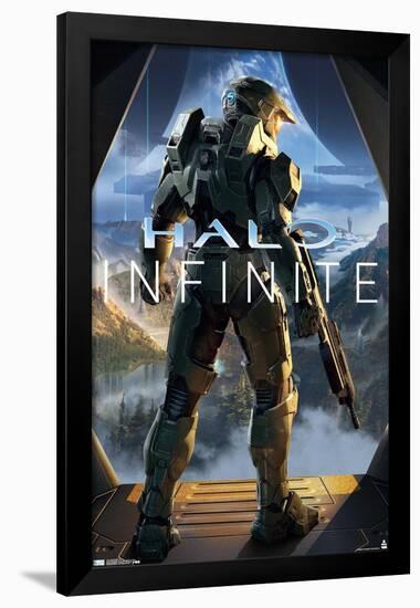 Halo Infinite - Key Art-null-Framed Standard Poster