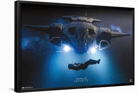 Halo Infinite - Master Chief in Space-Trends International-Framed Poster