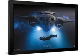 Halo Infinite - Master Chief in Space-Trends International-Framed Poster