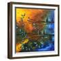 Halo Of Dreams I-Megan Aroon Duncanson-Framed Art Print