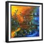 Halo Of Dreams I-Megan Aroon Duncanson-Framed Art Print