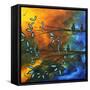 Halo Of Dreams I-Megan Aroon Duncanson-Framed Stretched Canvas