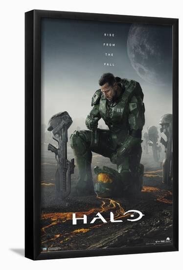 Halo: Season 2 - Cemetery One Sheet-Trends International-Framed Poster