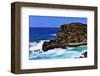 Halona Beach Cove, Island of Oahu, Hawaii, USA-null-Framed Art Print